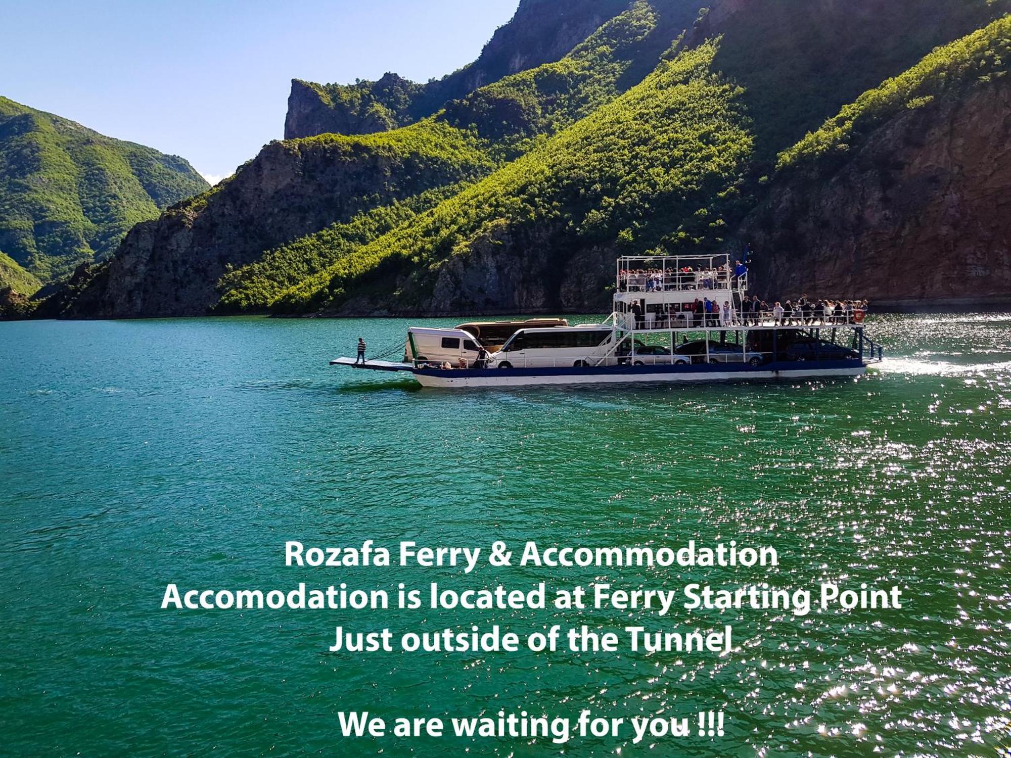 Koman Rozafa Ferry & Accommodation מראה חיצוני תמונה